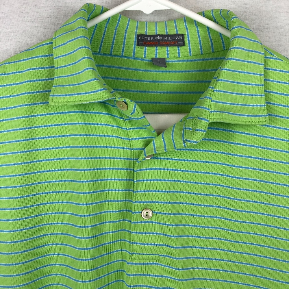 Peter Millar | Summer Comfort Striped Polo -L
